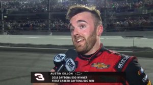 Austin Dillon wins the 2018 Daytona 500 with a last-lap pass on Aric Almirola | NASCAR on FOX