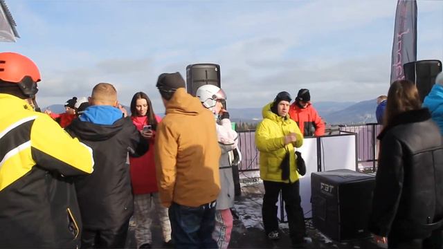 Мобильный диджей . Диджей в городе Новосибирск . Шерегеш выступление на секторе А