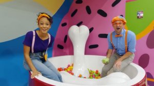 Blippi, Meekah, and Ms. Rachel's Playdate CHALLENGE! Who Can Have the Most Fun? + More