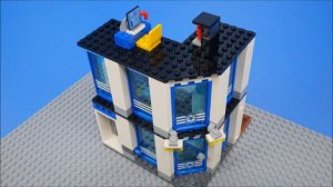 Lego 60141 Lego City Police Station StopMotion Build Review