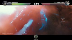 Gipsy Avenger vs Mega Kaiju Final Battle with Healthbars