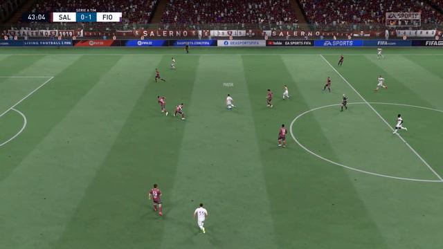 FIFA 22 | Salernitana vs Fiorentina - Italy Serie A Tim | 24 April 2022 | Gameplay смотреть онлайн