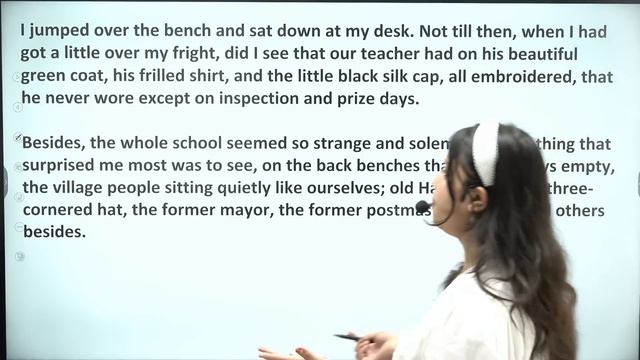 12th English | The Last Lesson by Alphonse daudet -I | Book- flamingo by Madiha Ma'am