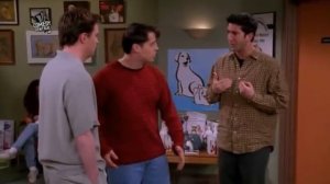 Friends - Ross, Chandler and Joey crying