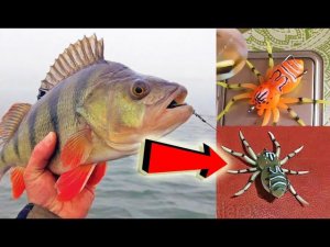 Копия - Lunkerhunt Phantom Spider - Приманка Паук!! с Алиэкспресс #lure