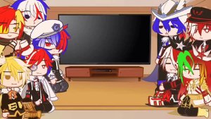 Past Countryhumans react to future | PART 2 - WW2 | by _M I C H E A L A_