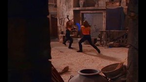 Girls fighting: Mileena vs Kitana