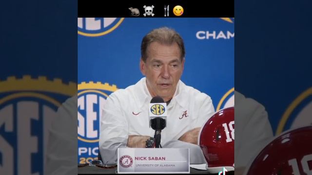 Nick Saban Loves “Rat Poison”