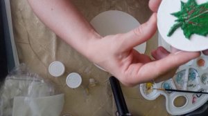 Барельеф. Роспись гипсовых форм. Декорирование полимерной глиной.