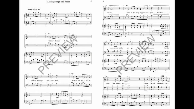 The Sandburg Star Trilogy (SATB Choir) - by Jonathan Adams смотреть онлайн