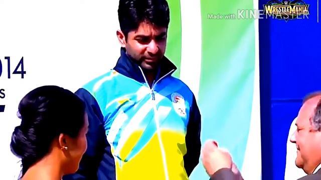 Abhinav bindra and aporvi chandela got gold in commonwelth at glasgo