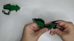 LEGO Creator 31058 Alternative build tutorial VELOCIRAPTOR、レゴクリエイター31058をヴェロキラプトルに組み替え