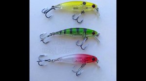 Копия - Aiko Shine Minnow (4,5 г 5,9 см) - Игра под водой Ультралайт воблер с Алиэкспресс