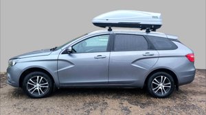 Автобокс Way-box Lainer 460 на Lada Vesta SW