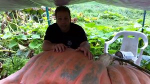 Giant pumpkin champ Ron Wallace ready for Saturday weigh-off