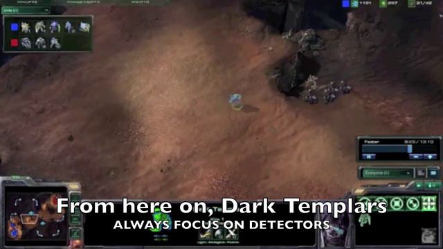 Starcraft 2 - Protoss - Early Dark Templar Build Strategy (NOT Beta) смотреть онлайн