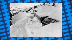 What happens when a train gets buried in snow - 1952 Donner Pass Incident