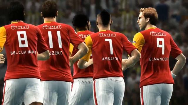 Galatasaray - Fenerbahçe Şampiyonlar Ligi Finali [HD] Pes 2012 - Türkçe Spiker смотреть онлайн