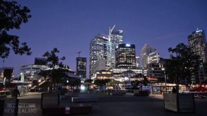 【4K HDR】Night Walk Auckland City New Zealand!