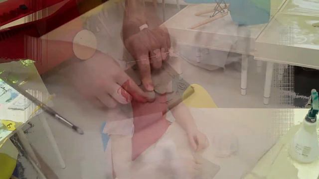 Юный керамист Иванова Антонина и Жукова Надежда