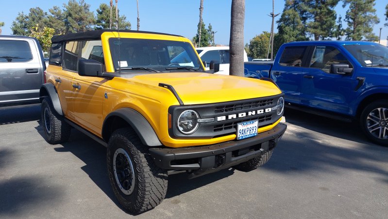 2021 Ford Bronco цена в США