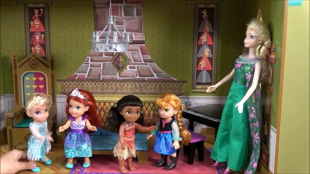 Princess Story: Princess Bell is Invited to Sing in Frozen Anna and Elsa Castle with Elena of Avalo смотреть онлайн
