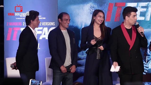Funny Moments From Itefaq Press Conference | Shahrukh Khan, Karan Johar, Sonakshi Sinha