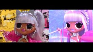 LOL OMG Remix stopmotion doll vs animation comparison