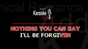 FAMOUS LAST WORDS - MY CHEMICAL ROMANCE (Karaoke cover)