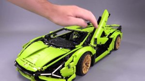 The Impressive LEGO Technic Lamborghini Sian FKP 37 Unbox & Review