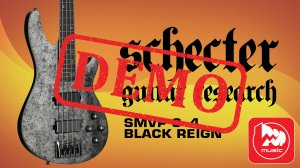 Бас-гитара SCHECTER MVP C-4 BLACK REIGN - демонстрация звучания