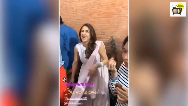 Sara Ali Khan Lovey-Dovey Behavior With Bf Kartik Aryan On DancePlus5 Episode