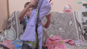 Прогулка с Беби Бон, Игорьком и Ариной. Одеваем Куклу Видео для детей Doll Baby Born