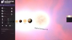 Size Comparison Of The Universe 2016 Final Edition, Universe Sandbox