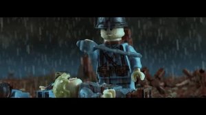 Lego WW1 Verdun - Battle in the Rain - stop motion