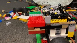 3 CYLINDER Lego Vacuum Engine