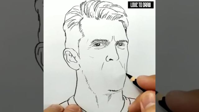 VERY EASY , how to draw buffon / learn drawing tutorial