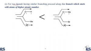 30. Cahn-Ingold-Prelog Priority (CIP) rules for Absolute Configuration: Stereochemistry-7