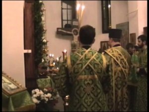 Всенощное бдение в канун дня памяти Ксении блаженной (д.Барань, 2009 г.)