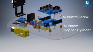 LAFVIN Smart Robot Car 2wd Chassis Kit For Arduino With Tutorial