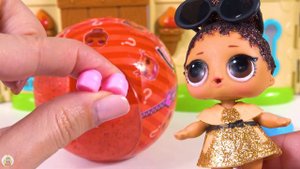 Куклы ЛОЛ Видео для детей Игрушки ЛОЛ сюрприз КРАСНЫЙ ШАР Мультики про куклы LOL Surprise dolls