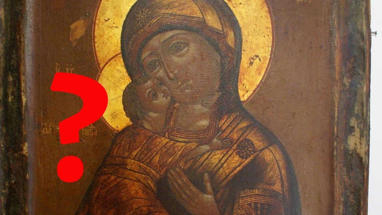 Новодельные иконы на старой доске. Как обманывают продавцы? Про поддельные иконы смотреть онлайн
