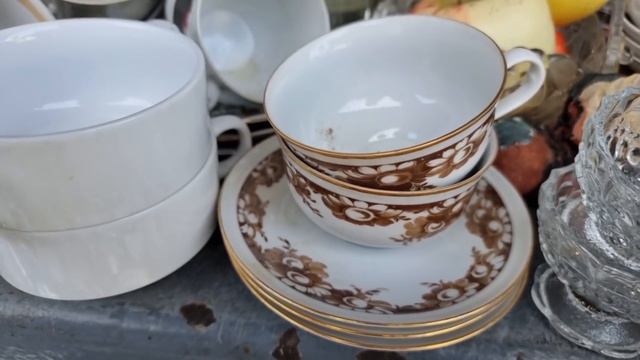 Барахолка.Киев.Фарфор СССР. Петровка+базар Юность....