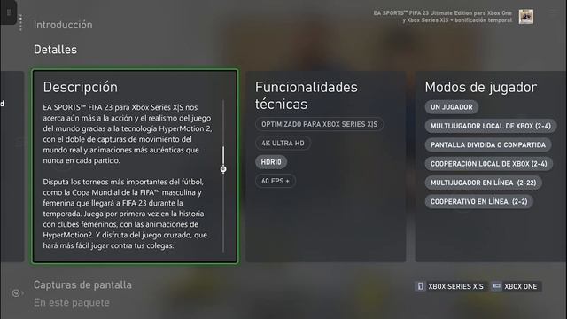 FIFA 23 ✅ OPCIONES DE RESERVA EN LA XBOX STORE #FIFA23 #XboxStore смотреть онлайн