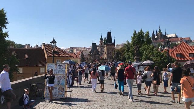 Летняя Прага - Карлов мост / Karlův most - Praha смотреть онлайн