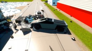 ОГРАБЛЕНИЕ ЛЕГО БАНКА НА ТЕСЛА КИБЕРТРАК В BRICK RIGS! ПОЛИЦЕЙСКИЕ ПОГОНИ ЗА ГРАБИТЕЛЯМИ В БРИК РИГ