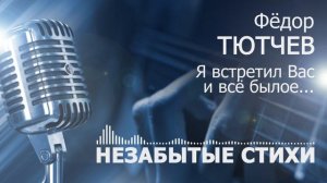 Тютчев Я встретил Вас и всё былое ROCK-N-ROLLLLLLL