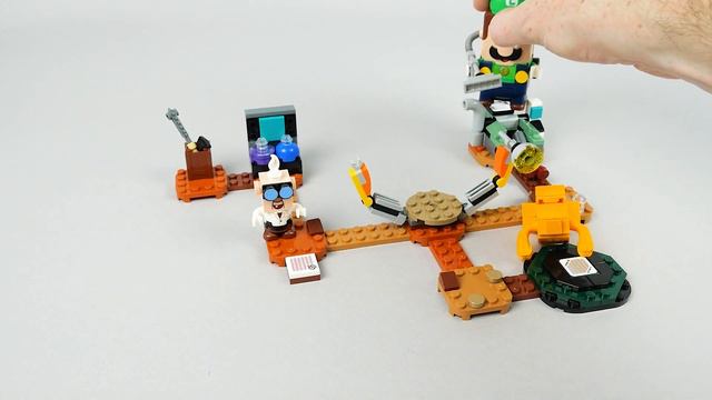 LEGO Super Mario 71397 Lab and Poltergust - vidéo démo du fonctionnement смотреть онлайн