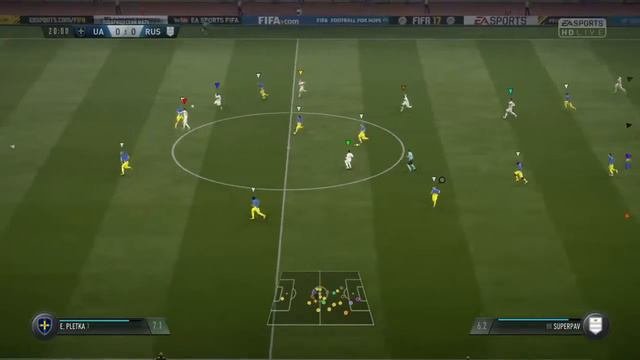 Сборная России.Сборная Украины