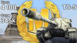 TS-5: крутой фарм и Мастер (Tanks Blitz)